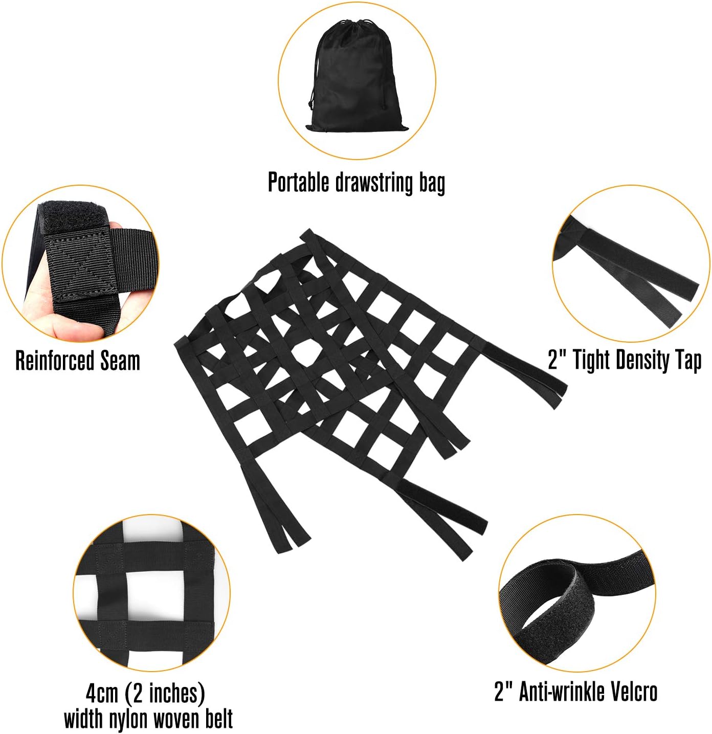 Car Roof Net Hammock