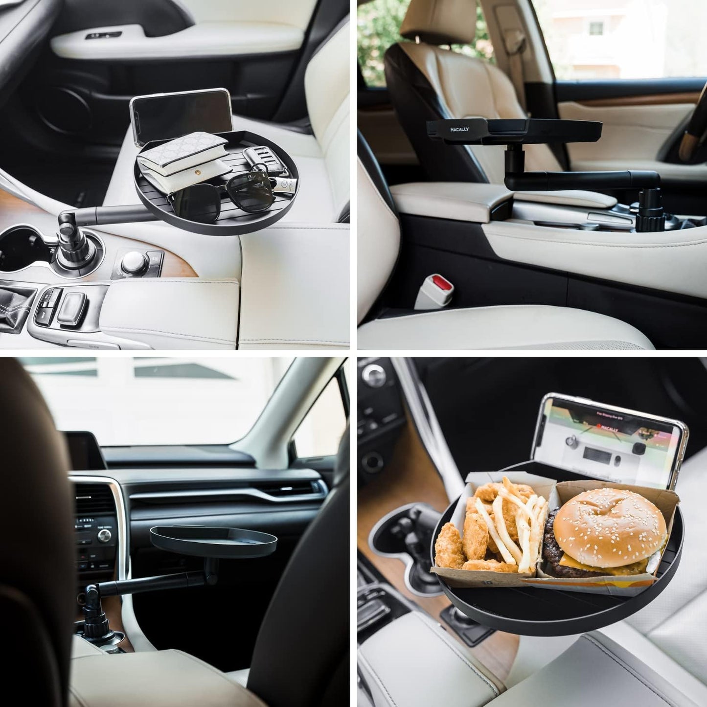 Cup Holder Food Tray