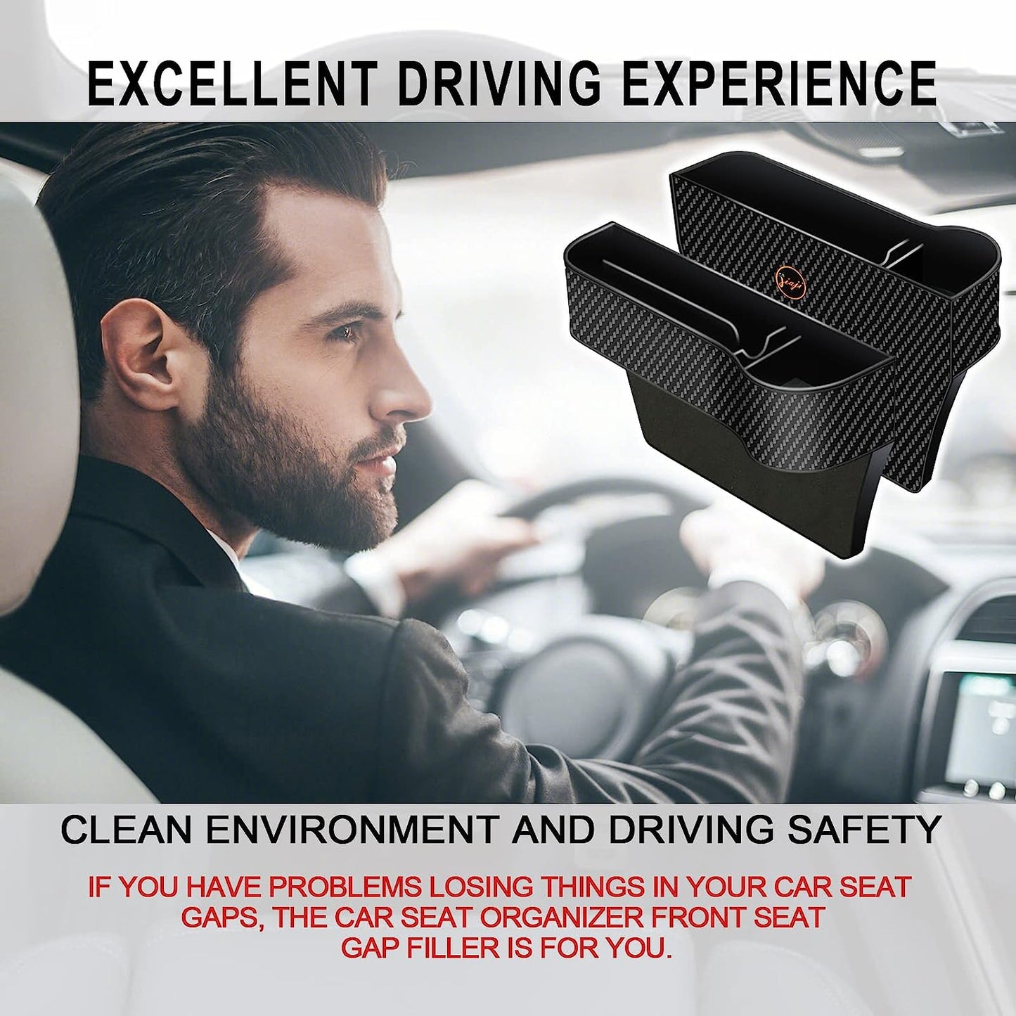 Carbon Fiber Car Seat Gap Filler