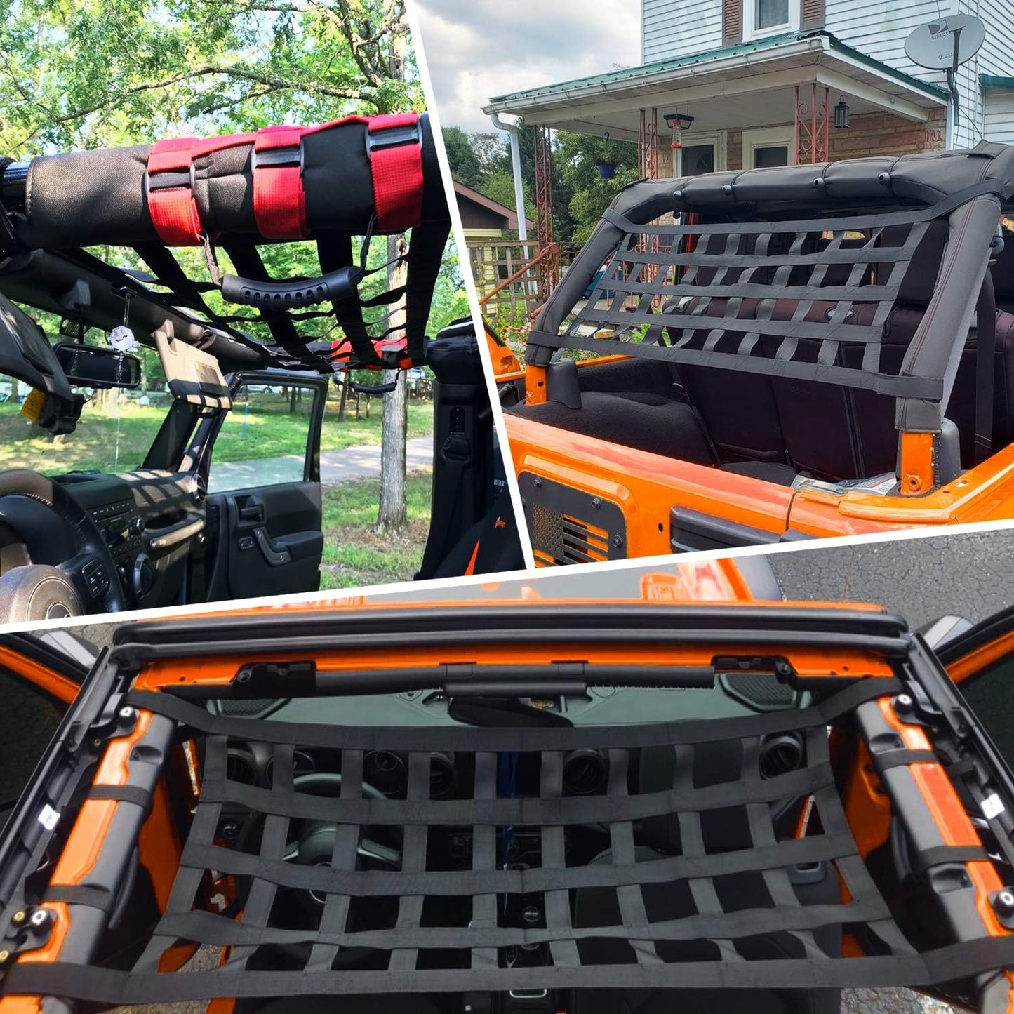 Car Roof Net Hammock