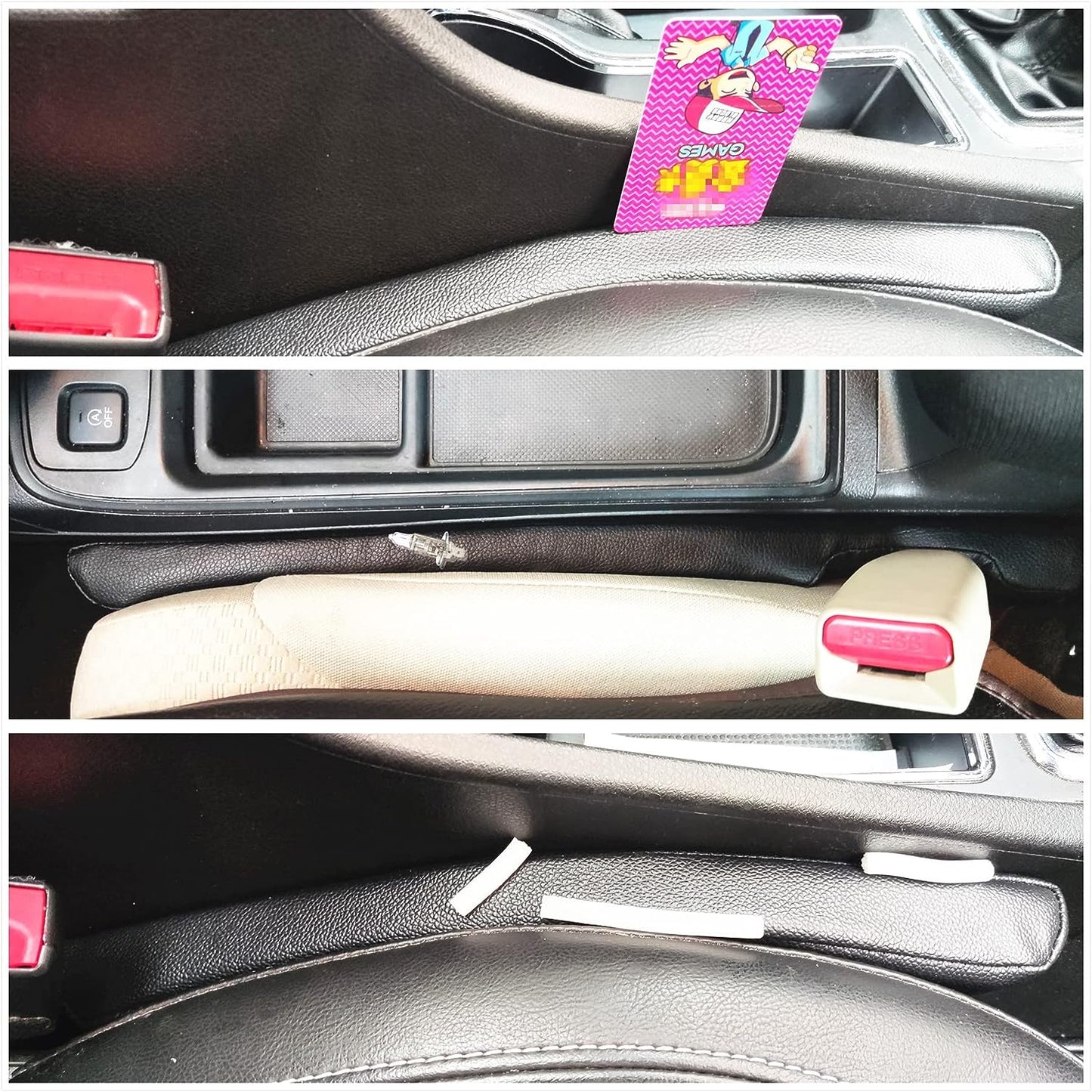 Universal Leather Seat Gap Filler