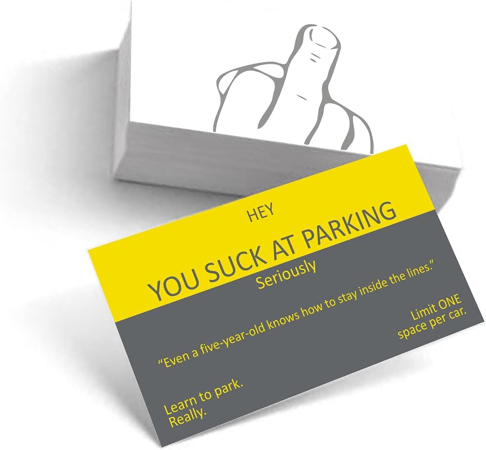 Bad Parking Business Cards