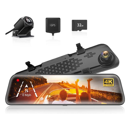 4K Smart Rearview Mirror