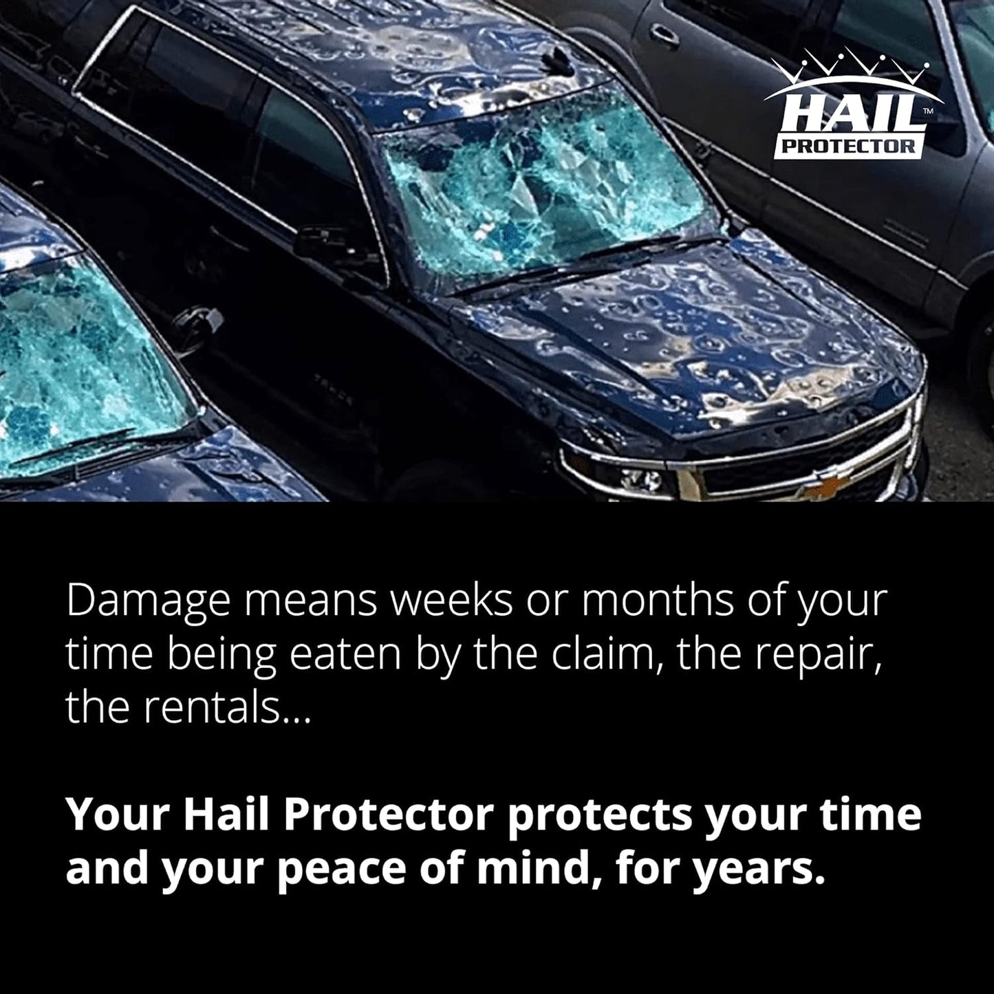 Portable Hail Protector Car Cover