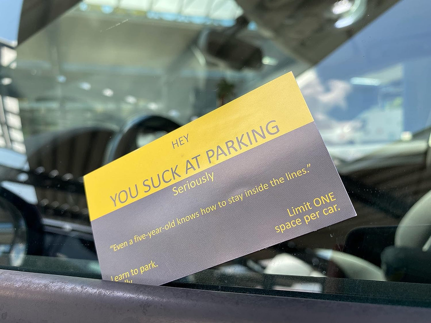 Bad Parking Business Cards