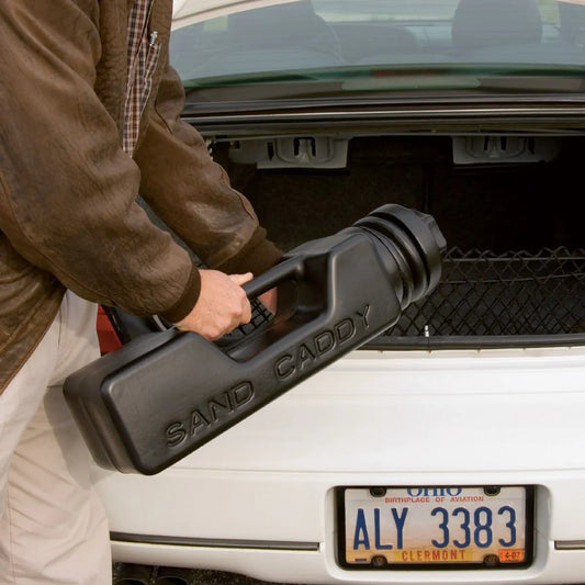 Sand Caddy for Added Traction