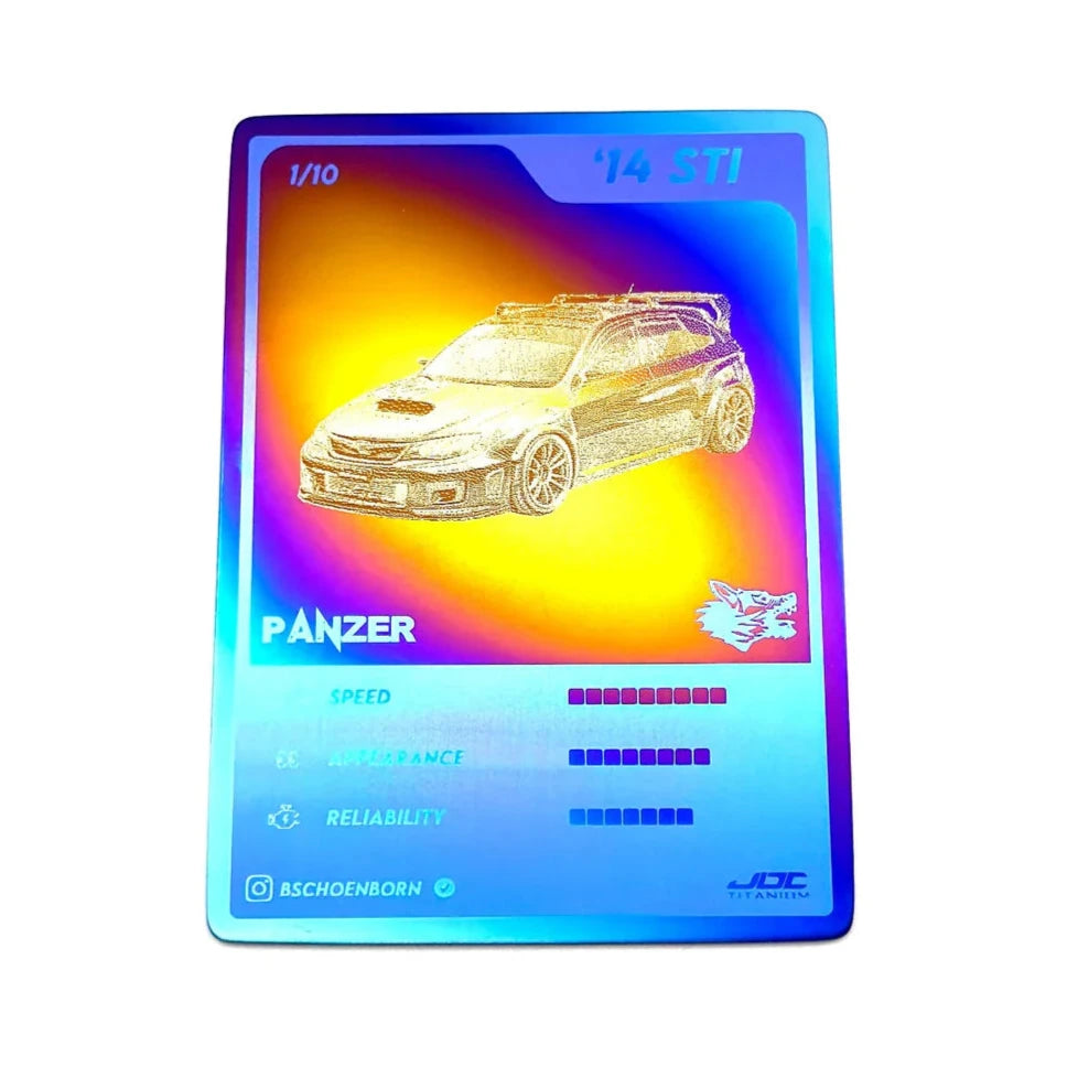 Titanium Custom Trading Cards