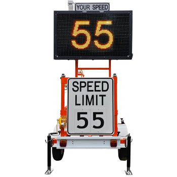 Message & Radar Speed Limit Trailer