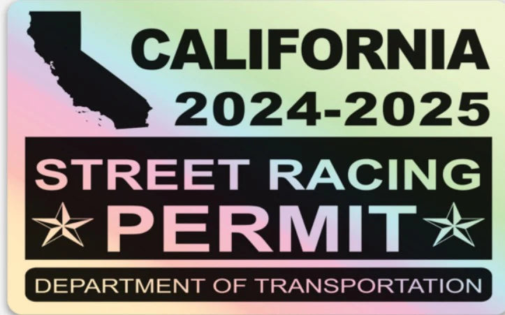 Street Racing Permit